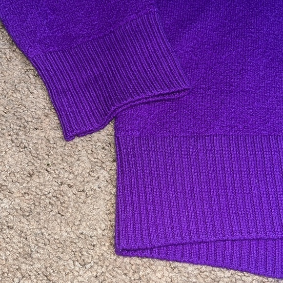Christian Wijnants Wool Felted Pullover Sweater Orchid Purple Small - Picture 6 of 11